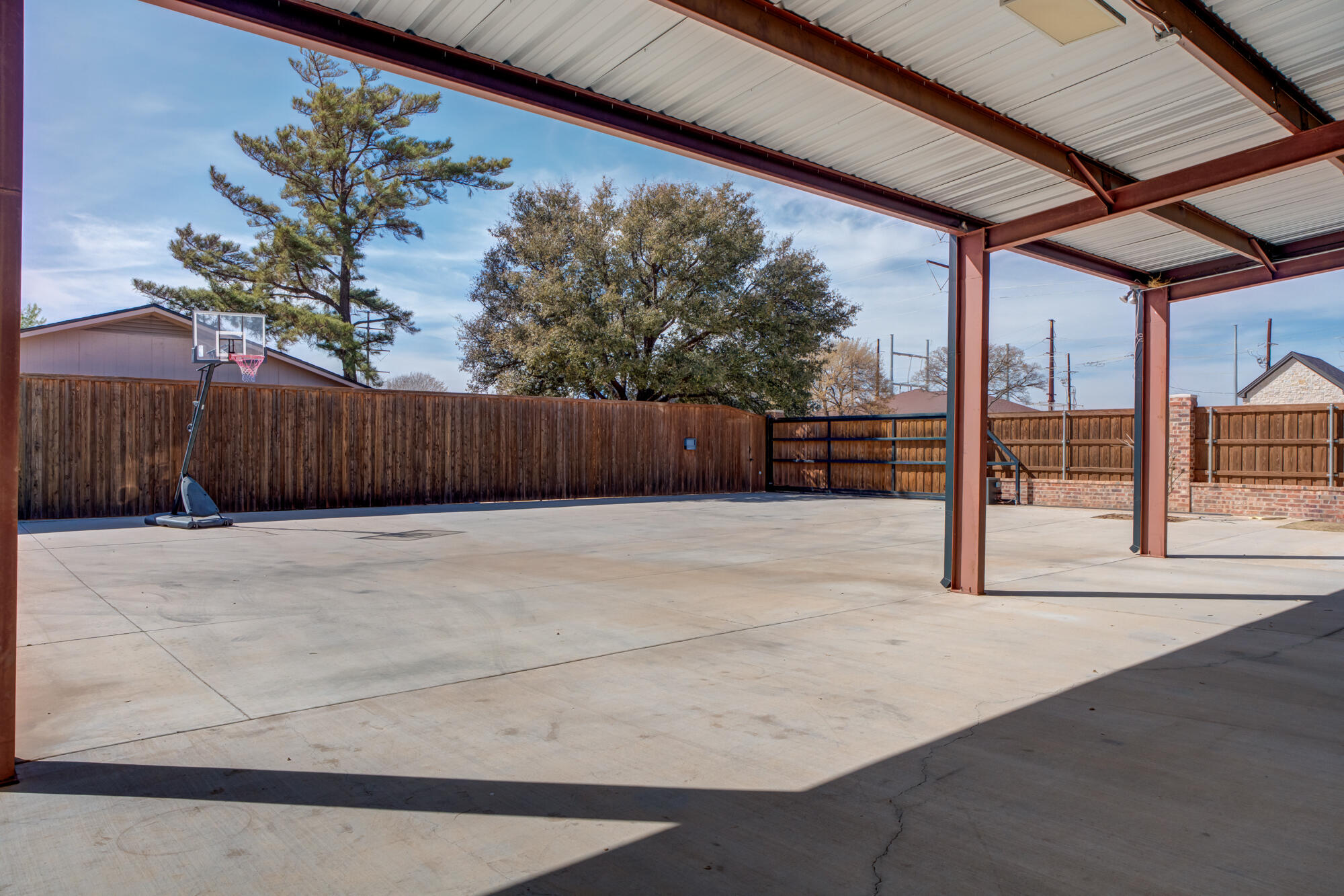 3405 107th Street Lubbock, TX 79423 - Photo 5 of 41 a view of a backyard