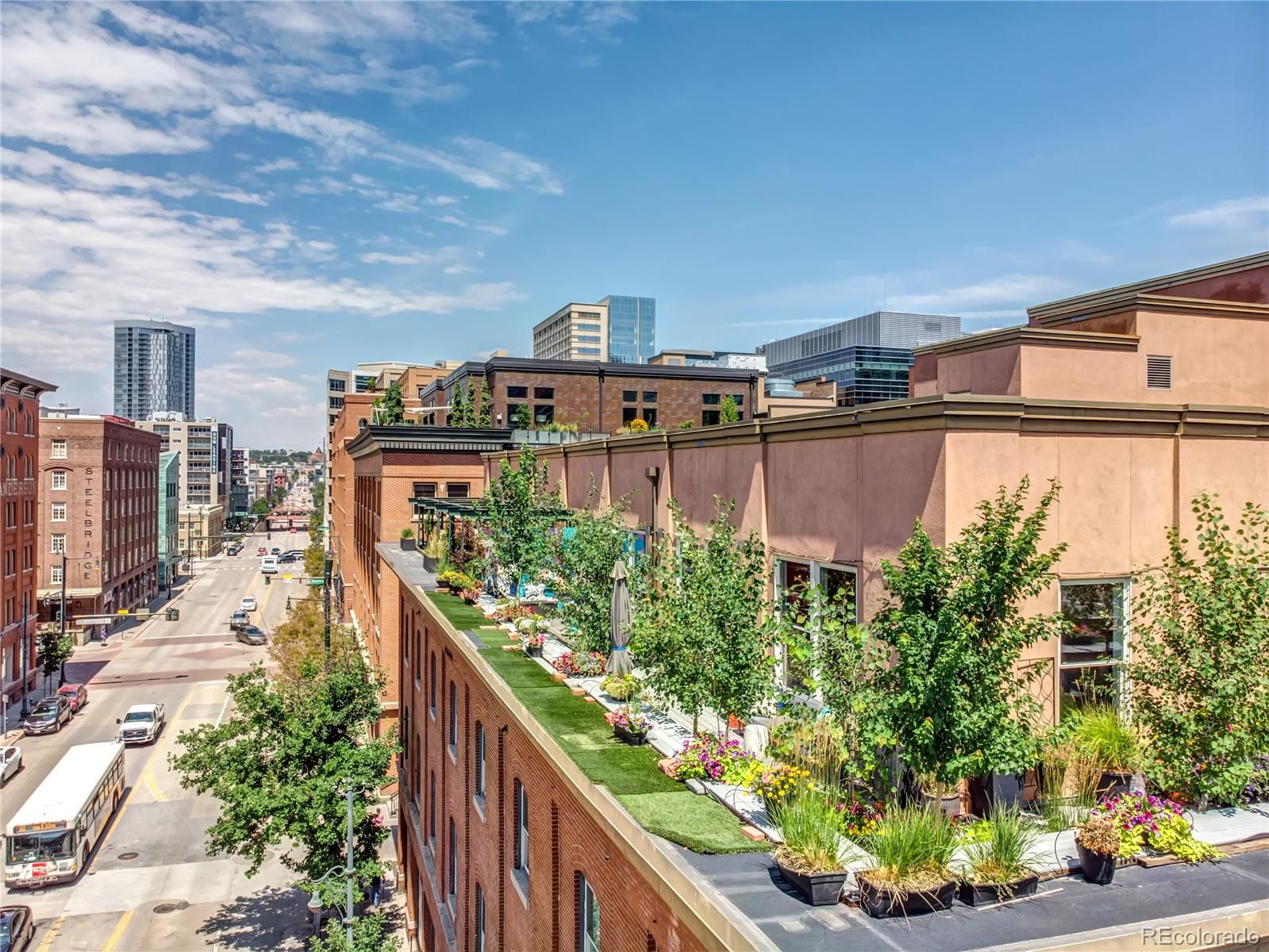 1501 Wazee Street, Unit 4B Denver, CO 80202 - Photo 33 of 40 a view of a city from a balcony