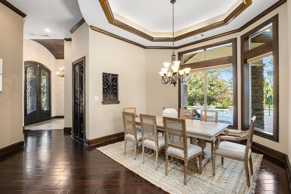 27302 Keystone Bend Court Spring, TX 77386 - Photo 5 of 50 Another view of the formal dining room and wine cellar