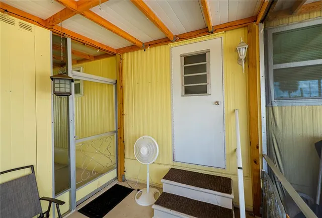 a outdoor living space with furniture