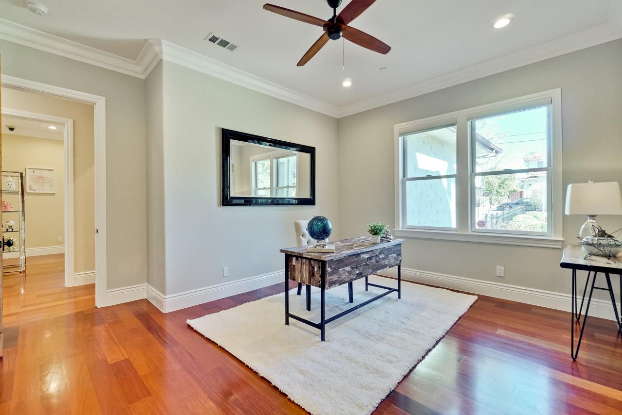 1650 Crestview Drive Los Altos, CA 94024 - Photo 33 of 50 a living room with furniture a window and a table