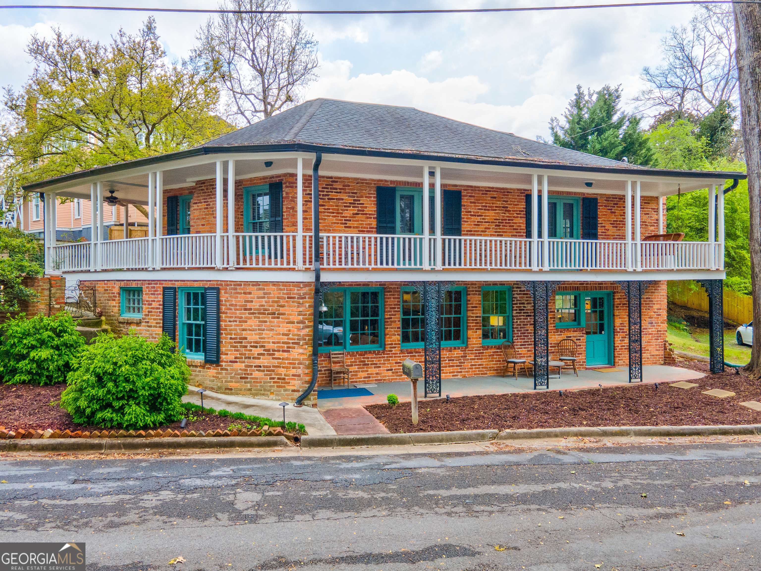 705 River Avenue Southwest Rome, GA 30161 - Photo 1 of 1 a front view of a house with a garden