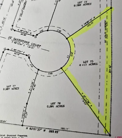 $31,250 | 335 Southeast Sandstone Court, Cedaredge, CO 81413