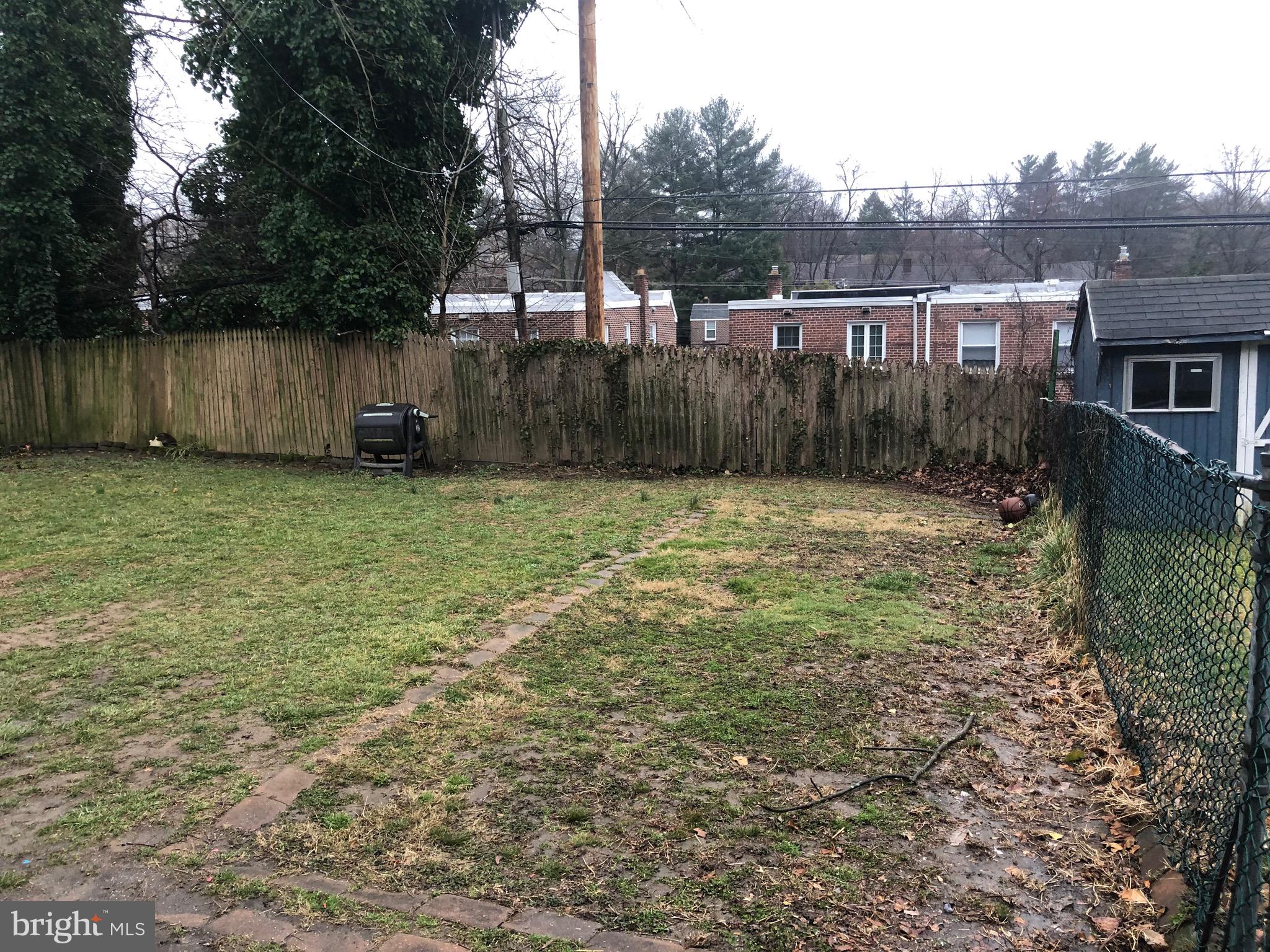 4944 State Road Drexel Hill, PA 19026 - Photo 31 of 33 Backyard