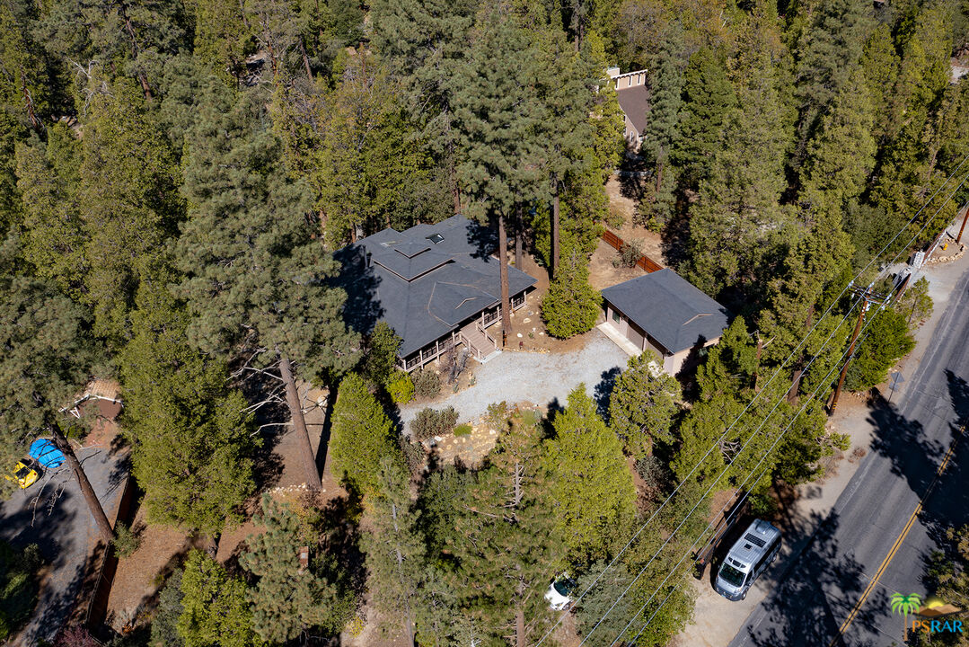 25445 Fern Valley Road Idyllwild, CA 92549 - Photo 52 of 52 an aerial view of residential house with outdoor space