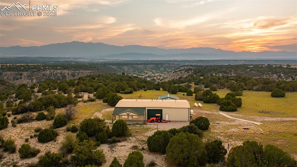 6040 Big Sky Drive Rye, CO 81069 - Photo 35 of 50 a view of a town with mountains in the background