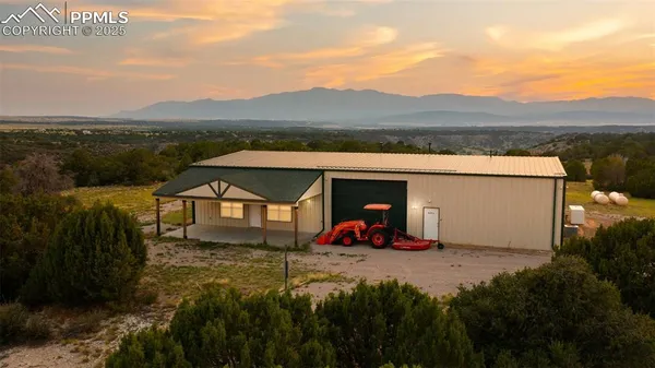 a view of a house with a snow
