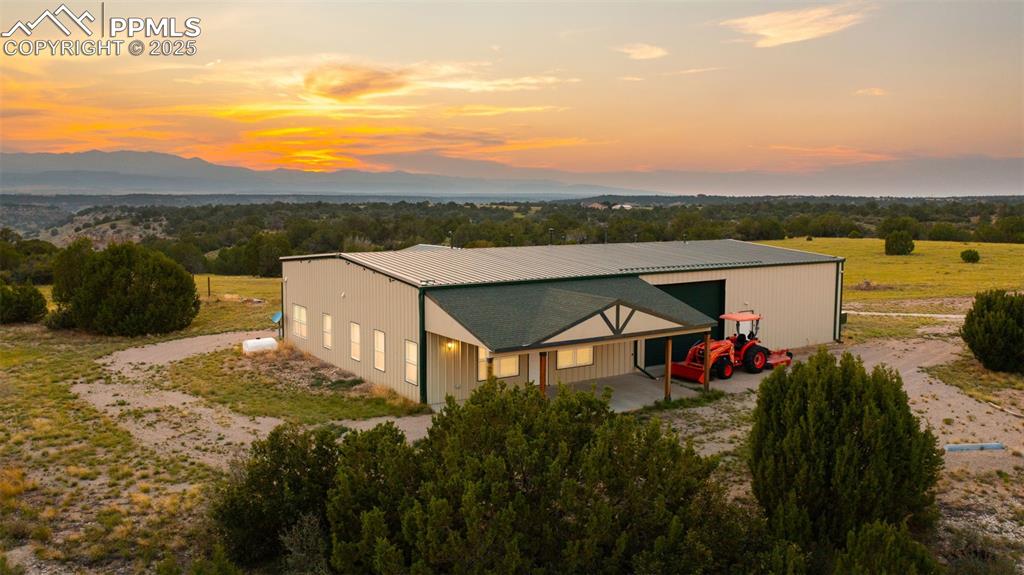 6040 Big Sky Drive Rye, CO 81069 - Photo 41 of 50 a view of a terrace with a garden and chair