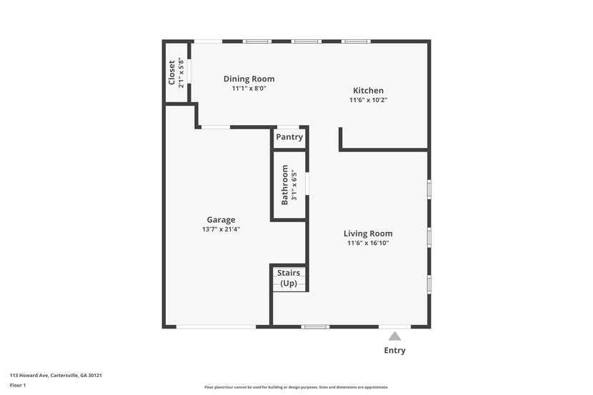 113 Howard Avenue Cartersville, GA 30121 - Photo 2 of 17 a picture of a bench in a white wall
