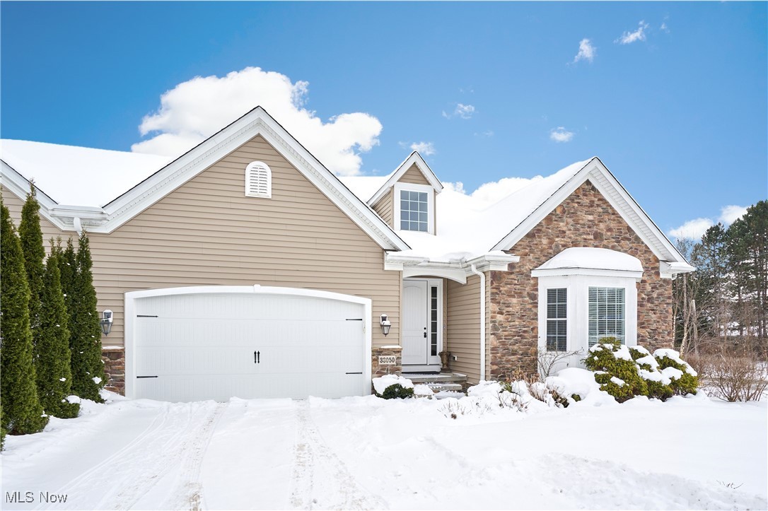 33050 Miles Road Solon, OH 44139 - Photo 1 of 19 View of front of home featuring a garage