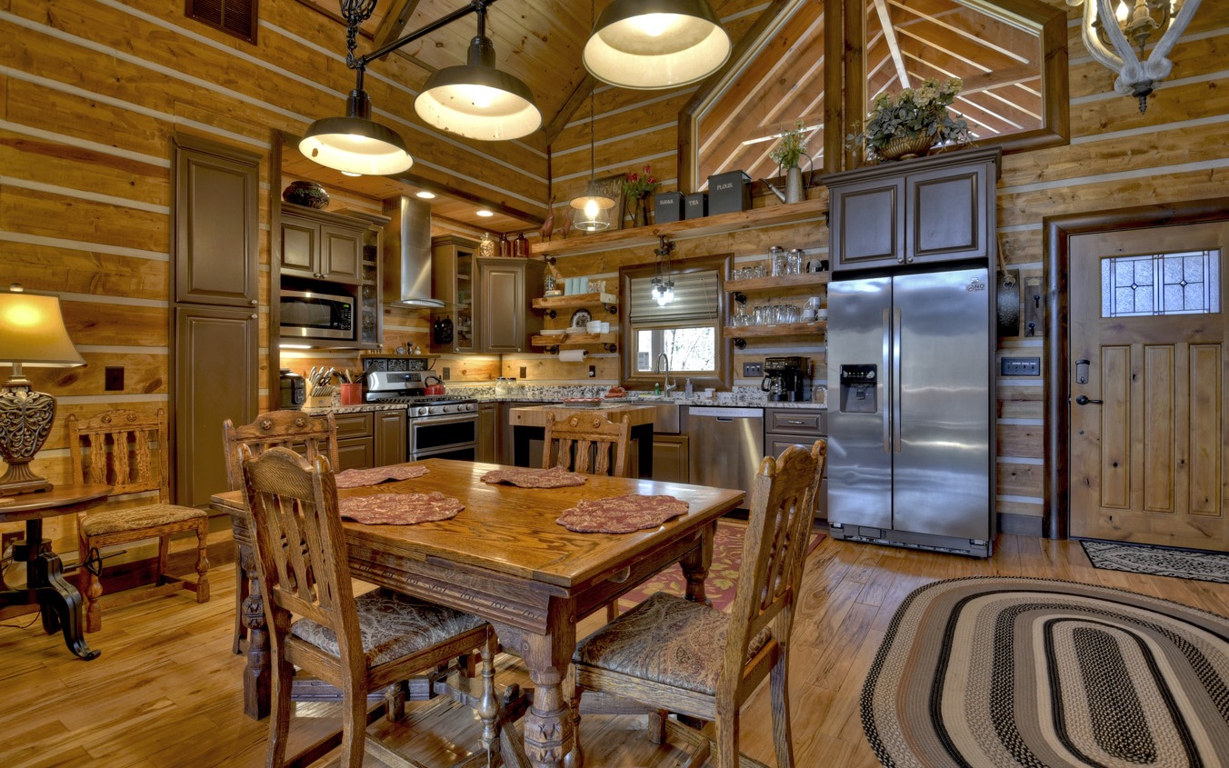 2124 Maxwell Road Blue Ridge, GA 30513 - Photo 13 of 66 a view of a dining room with furniture
