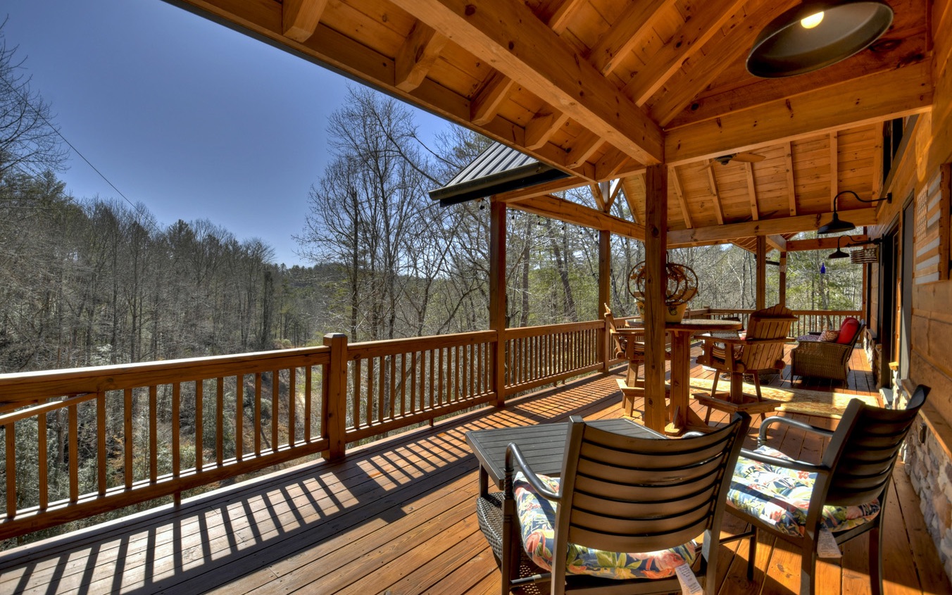 2124 Maxwell Road Blue Ridge, GA 30513 - Photo 56 of 66 a view of balcony with furniture
