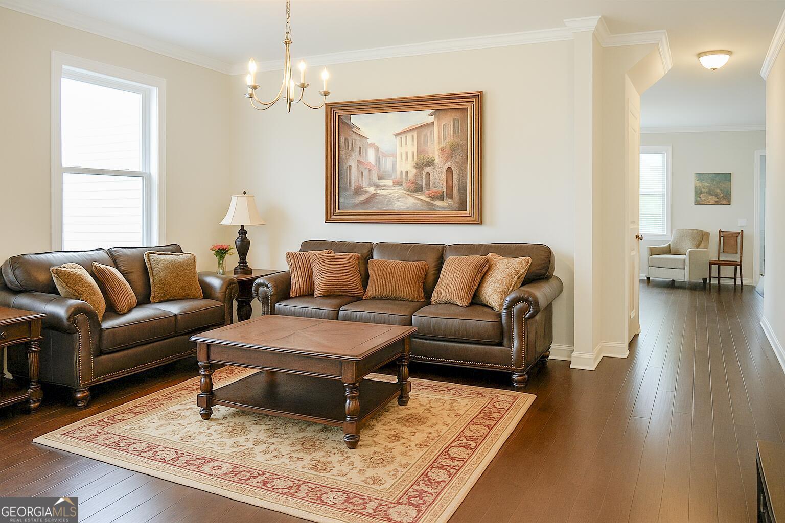 1493 Harlequin Way Stockbridge, GA 30281 - Photo 2 of 15 a living room with furniture and a rug