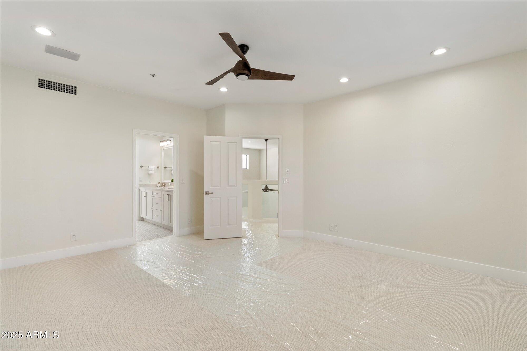 7955 East Chaparral Road, Unit 17 Scottsdale, AZ 85250 - Photo 34 of 57 Bedroom 3 with Adjoining Full J&J Bath