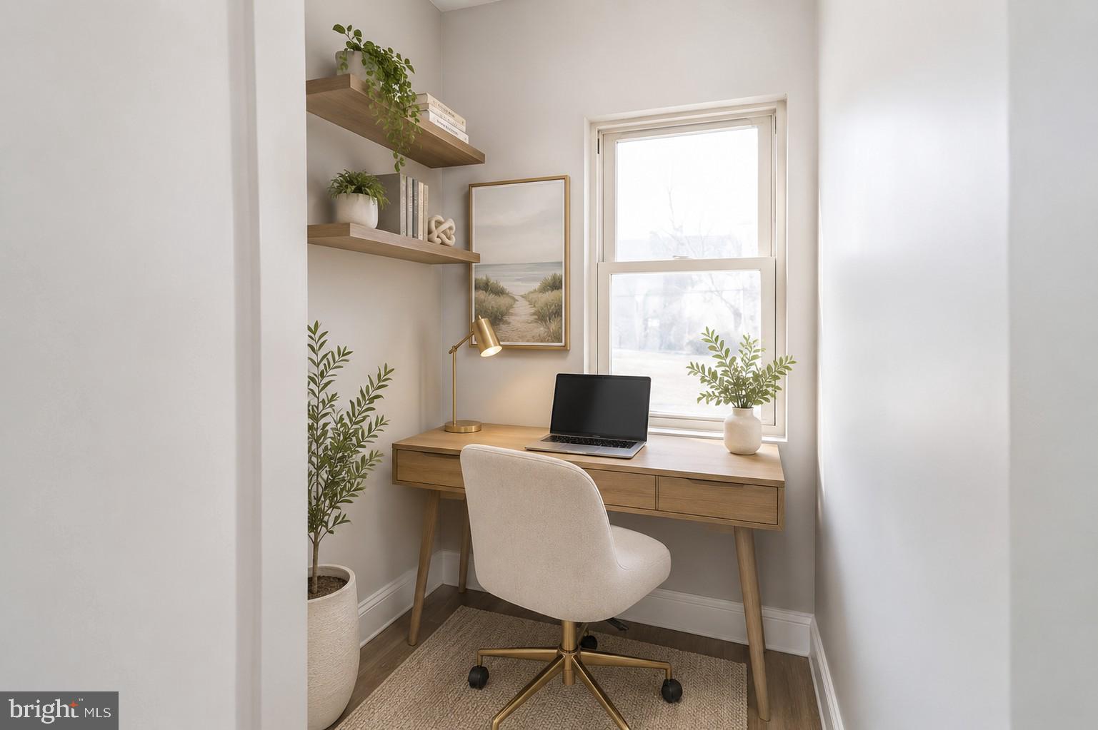 1515 First Street Southwest Washington, DC 20024 - Photo 24 of 41 Den Perfect for home office-Virtually Staged