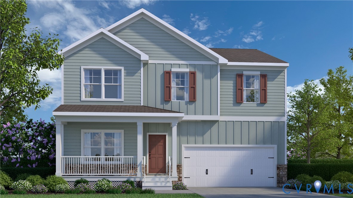 10332 Qualla Trace Drive Chesterfield, VA 23832 - Photo 1 of 3 a front view of a house with plants