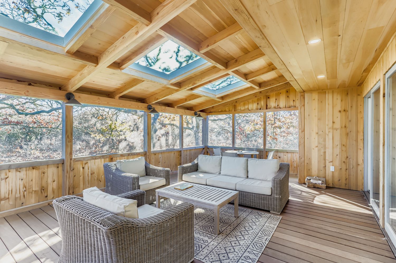 7 Black Point Road Chilmark, MA 02535 - Photo 10 of 47 a living room with furniture and a large window