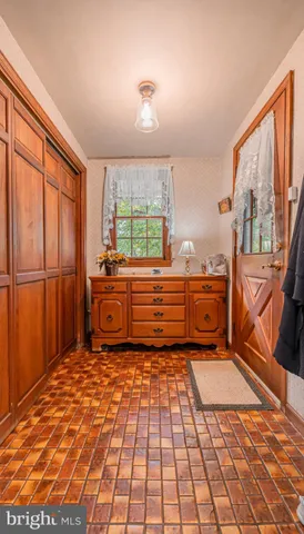 a view of a door with a door