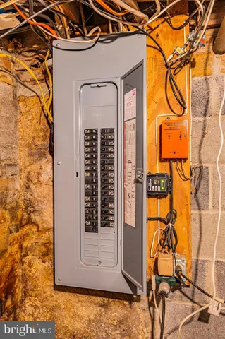 a view of a storage in a room