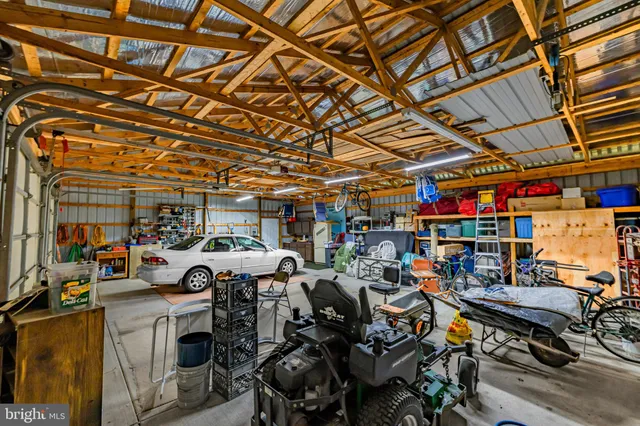 a view of storage and utility room