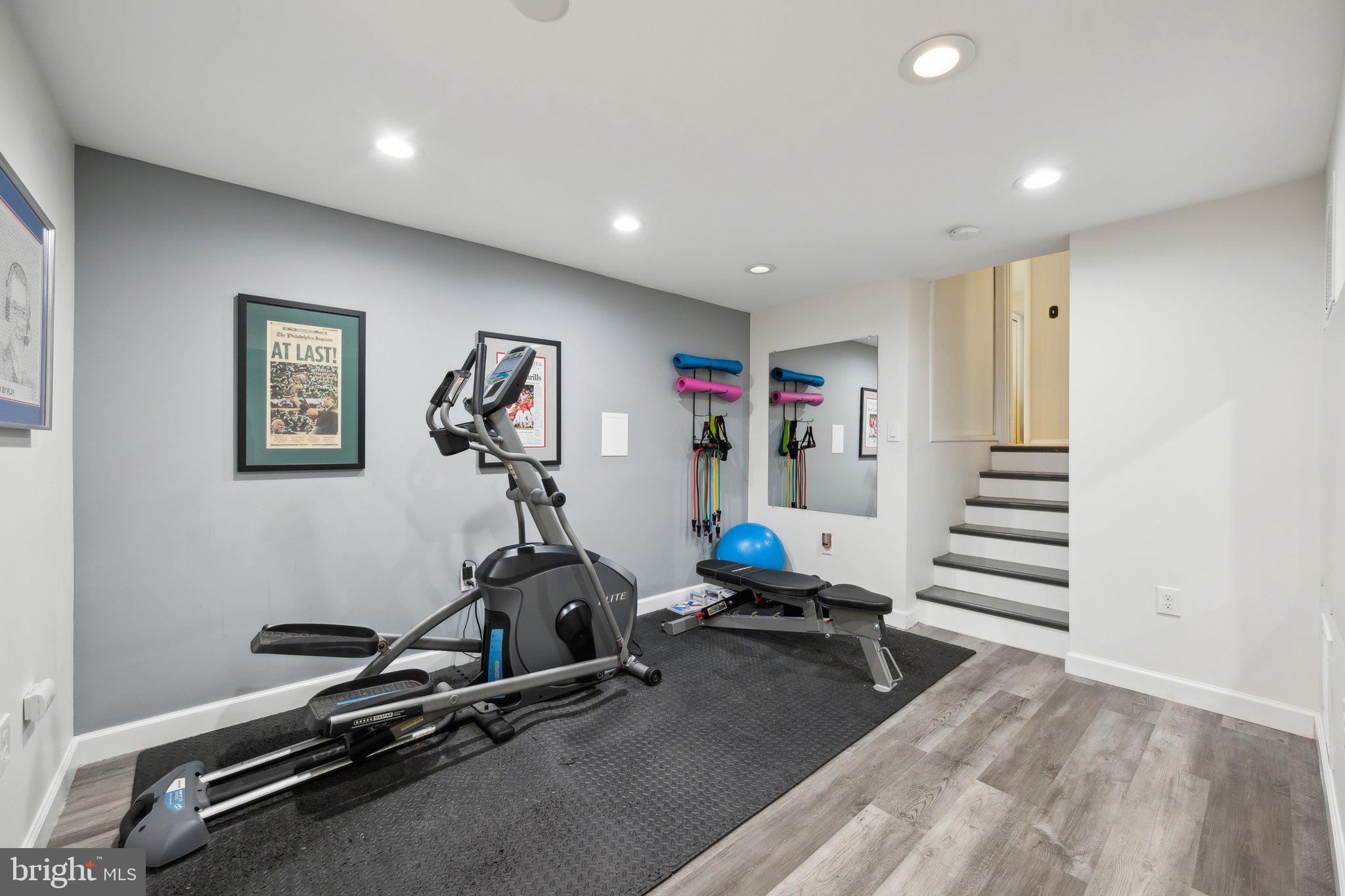 10601 Meadowhill Road Silver Spring, MD 20901 - Photo 27 of 33 a view of a room with gym equipment