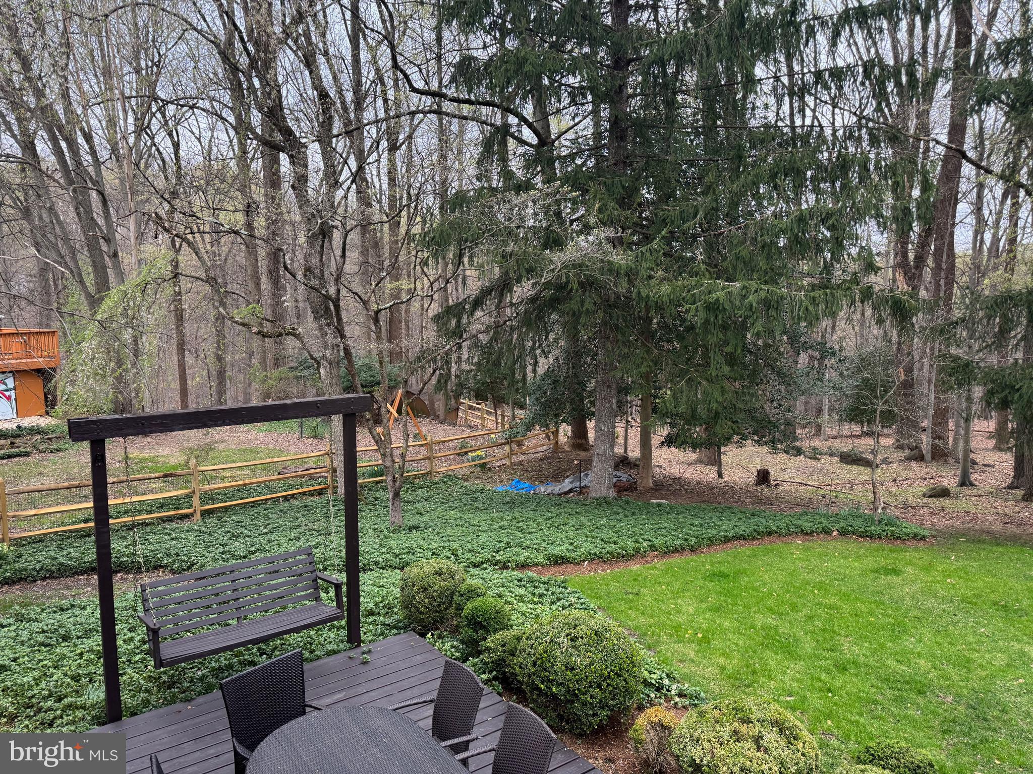 10601 Meadowhill Road Silver Spring, MD 20901 - Photo 32 of 33 a view of backyard with seating area and green space