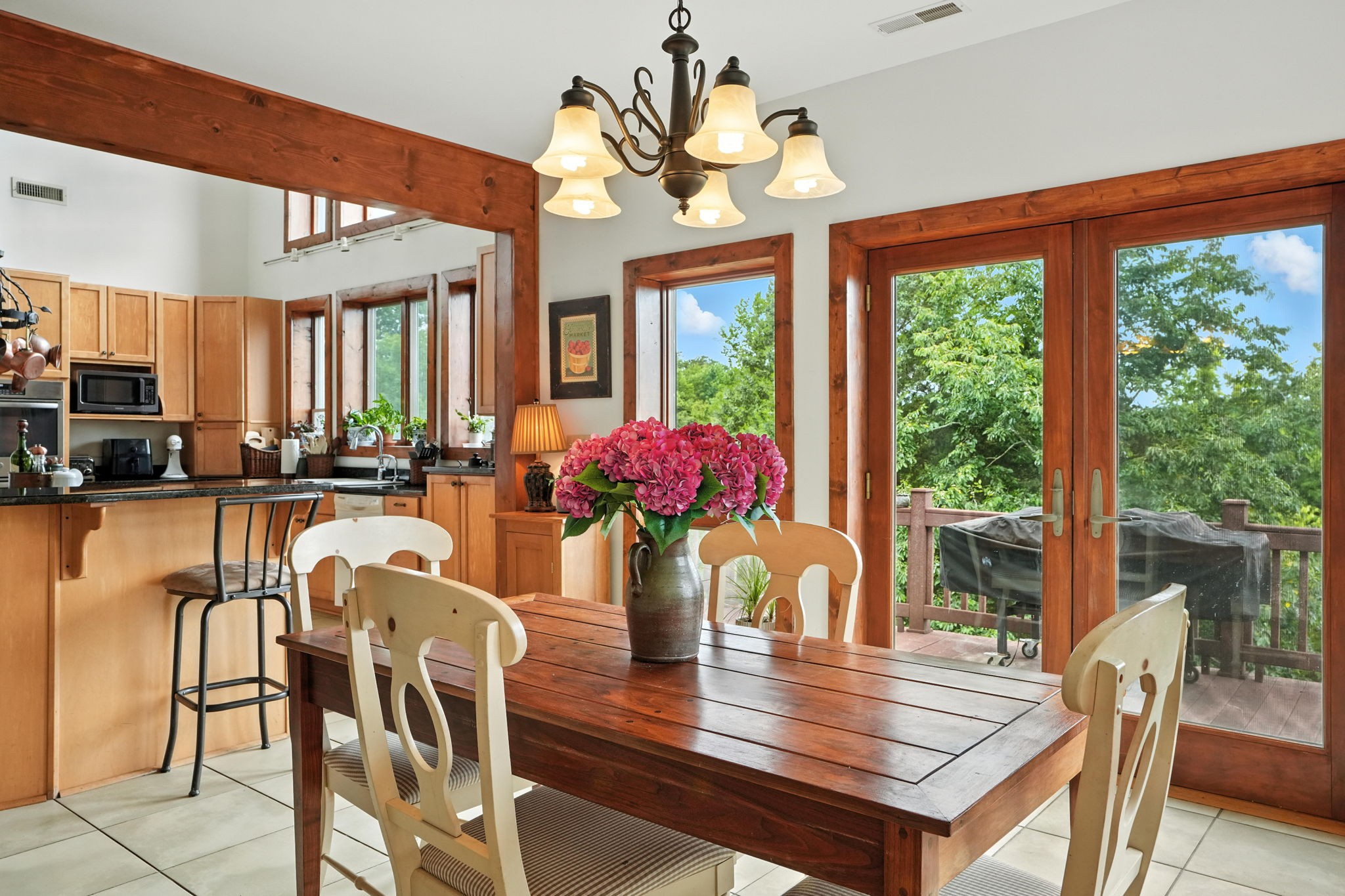4445 Hurricane Ridge Road Smithville, TN 37166 - Photo 17 of 84 a view of a dining room with furniture window and outside view