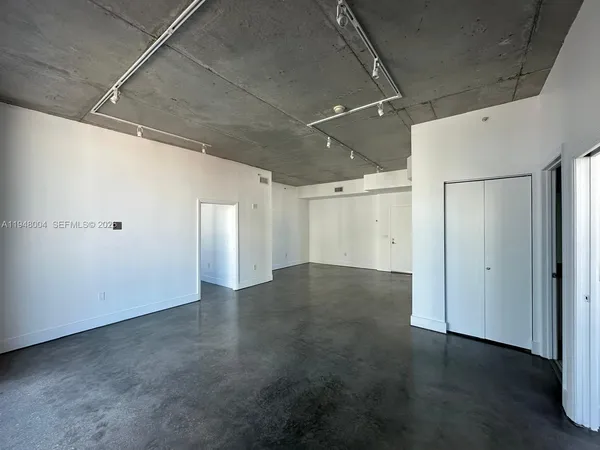 a view of empty room