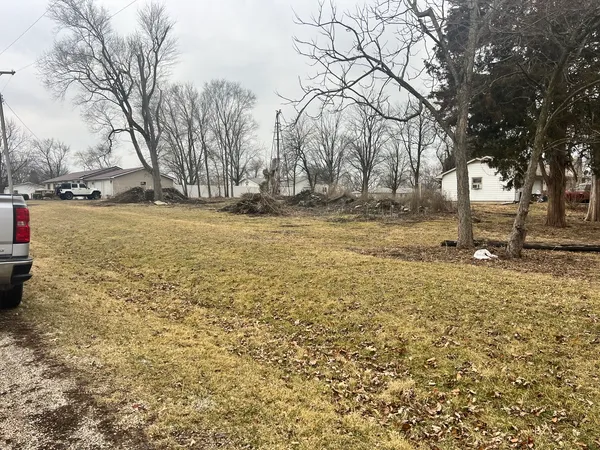 a view of open space with yard