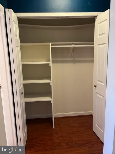 4721 1st Street Southwest, Unit 101 Washington, DC 20032 - Photo 11 of 15 a view of walk in closet with empty racks