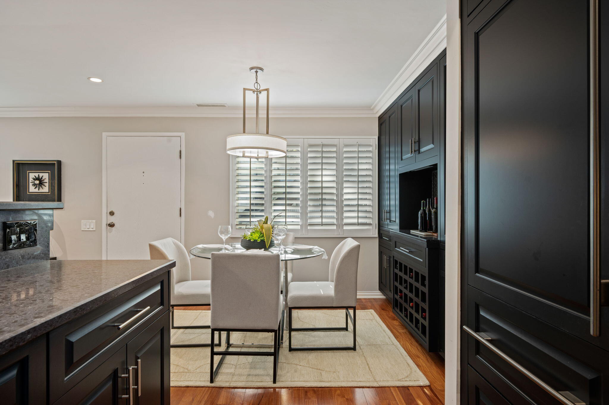 1701 Anacapa Street, Unit 9 Santa Barbara, CA 93101 - Photo 12 of 28 a dining room with furniture and window