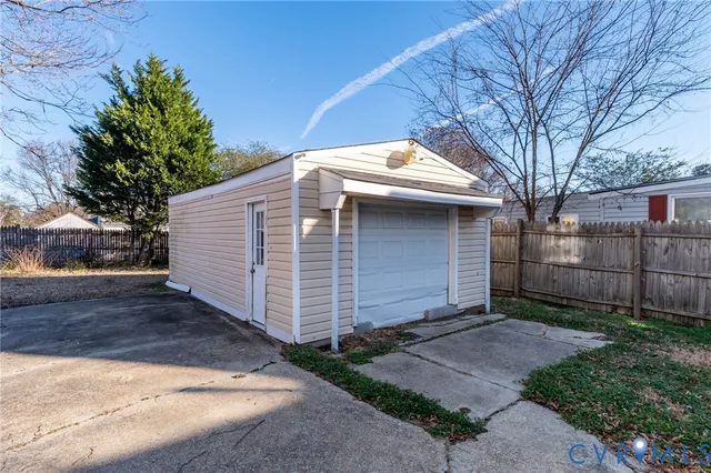 a view of a room with furniture