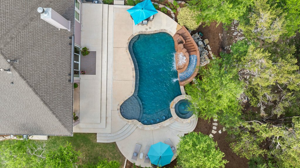 108 Berry Cove Georgetown, TX 78628 - Photo 4 of 39 an aerial view of a garden