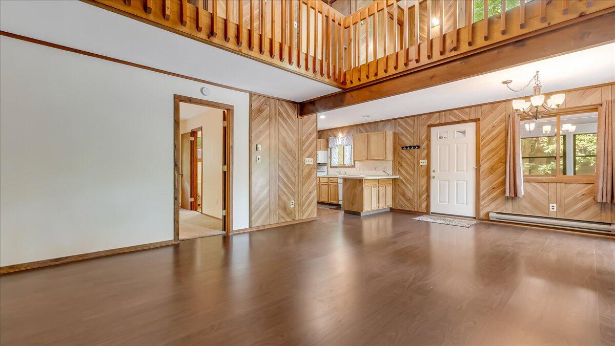 5913 Decker Road Bushkill, PA 18324 - Photo 13 of 53 a view of an entryway with wooden floor