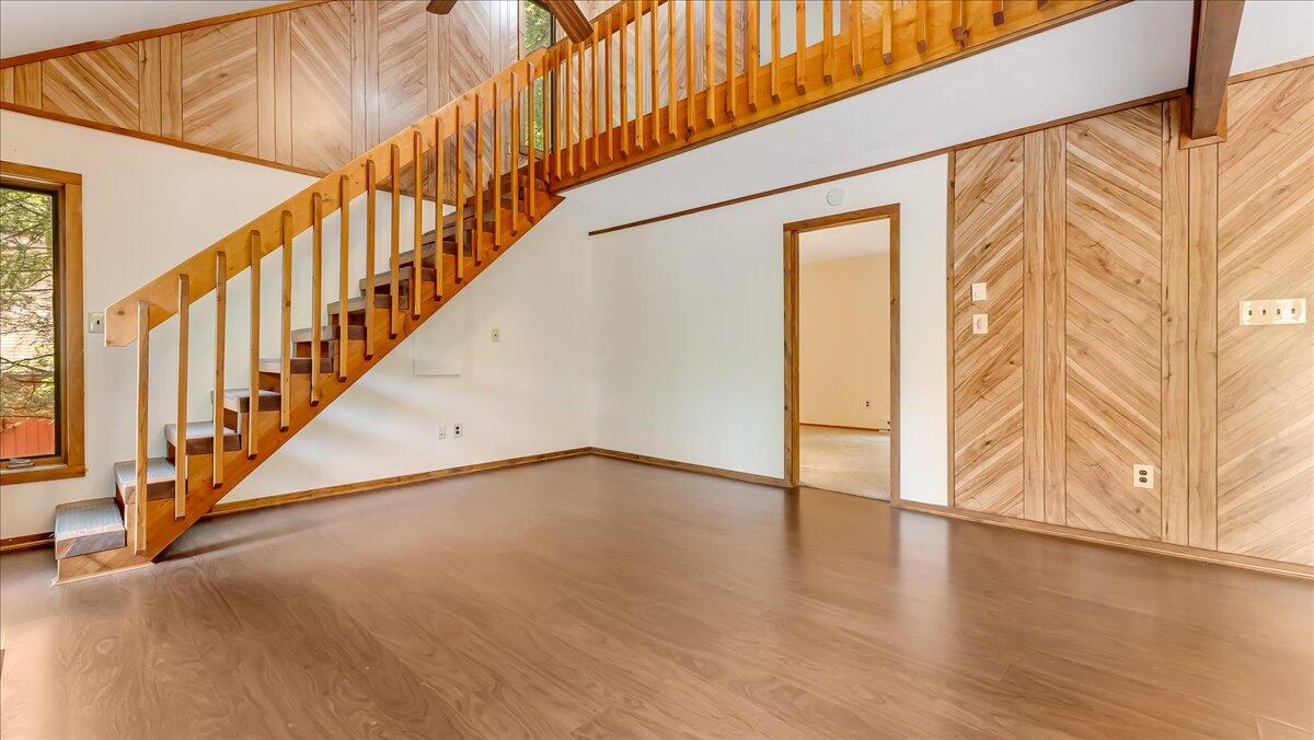 5913 Decker Road Bushkill, PA 18324 - Photo 14 of 53 a view of an entryway with wooden floor