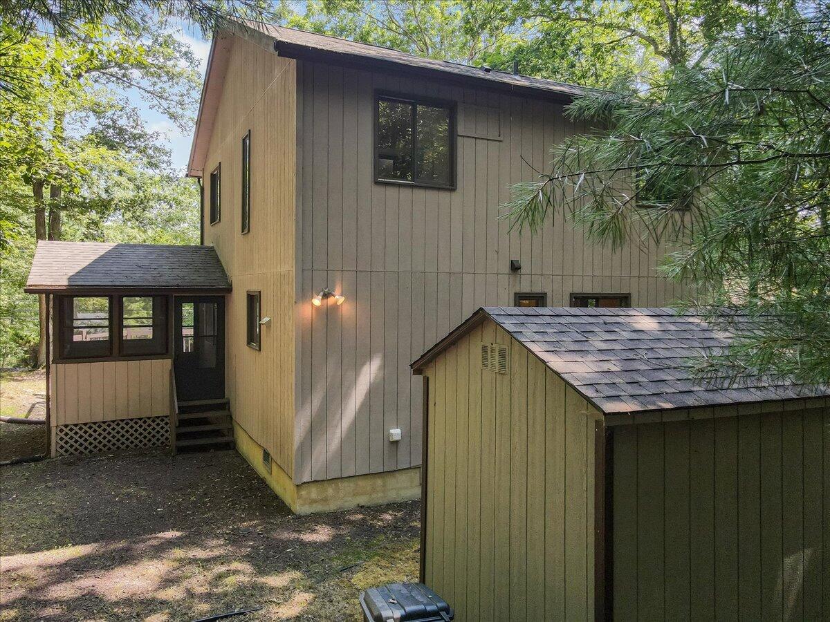 5913 Decker Road Bushkill, PA 18324 - Photo 45 of 53 a view of a house with porch