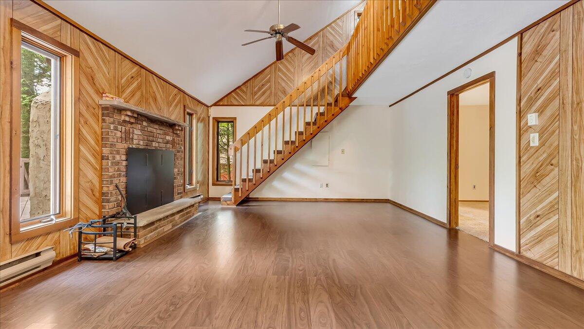 5913 Decker Road Bushkill, PA 18324 - Photo 8 of 53 a view of an entryway with wooden floor