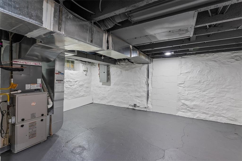 411 Kambach Street Pittsburgh, PA 15211 - Photo 34 of 47 Large storage ready basement sealed and ready for all of your storage needs!