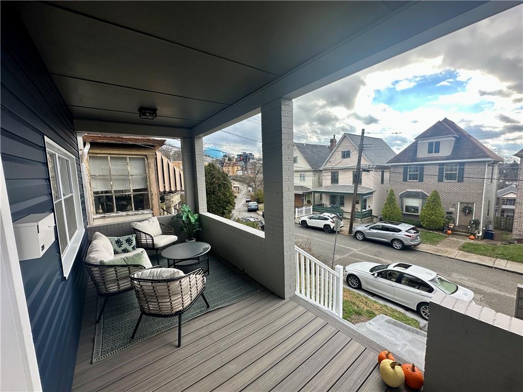 411 Kambach Street Pittsburgh, PA 15211 - Photo 4 of 47 Large, welcoming front porch perfect for chilling during the warm weather months!