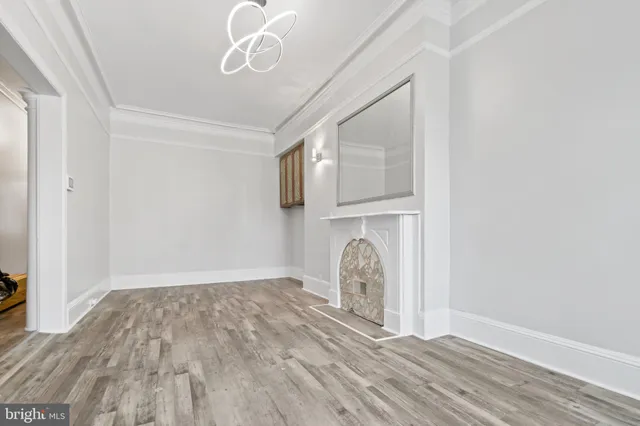 a front view of a house with natural light