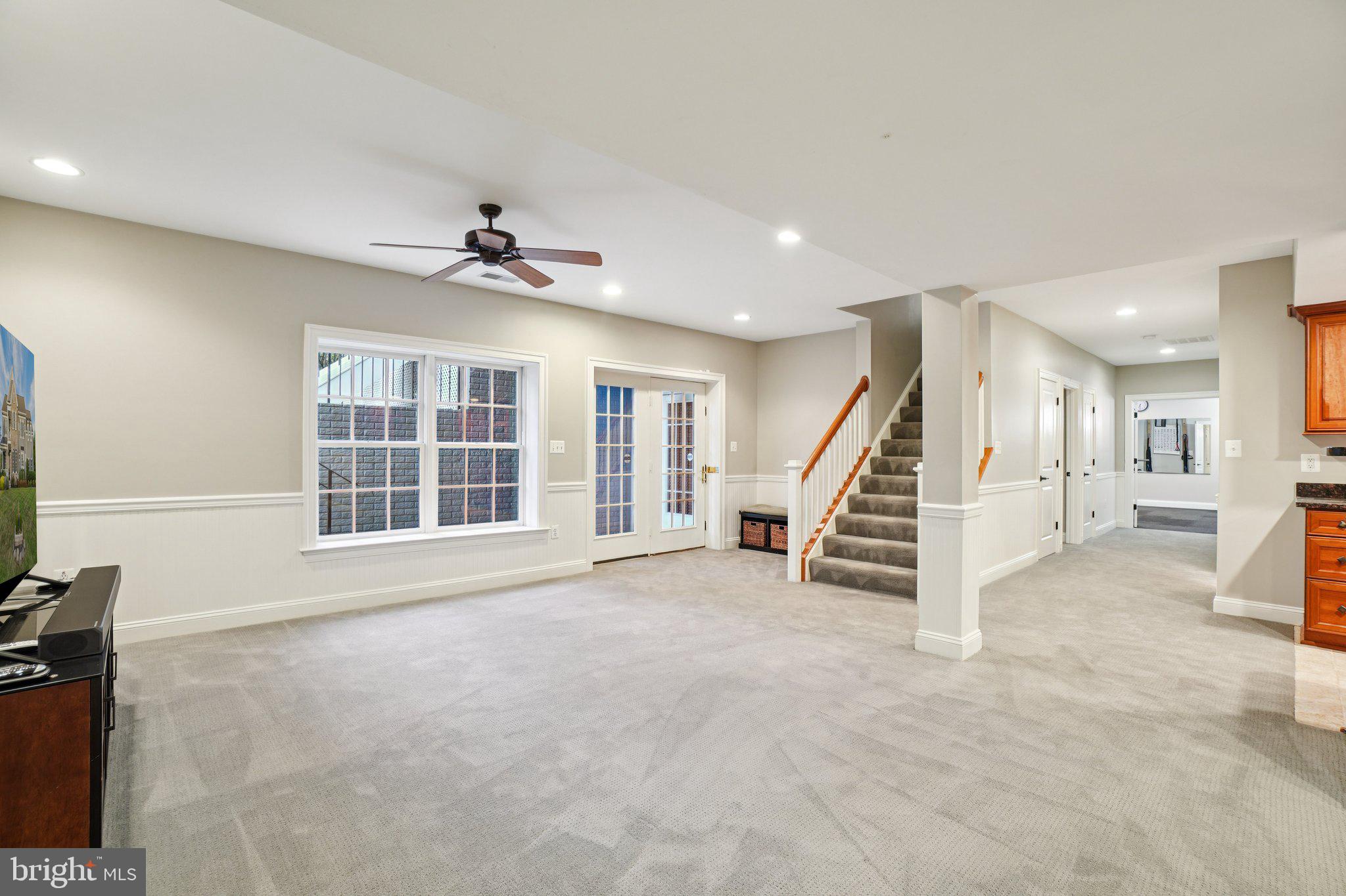 20872 Eckbo Drive Leesburg, VA 20175 - Photo 59 of 96 Lower Level Rec Room with Walk-Out