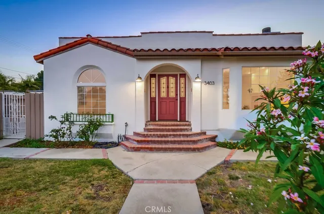 a view of swimming pool with an outdoor space