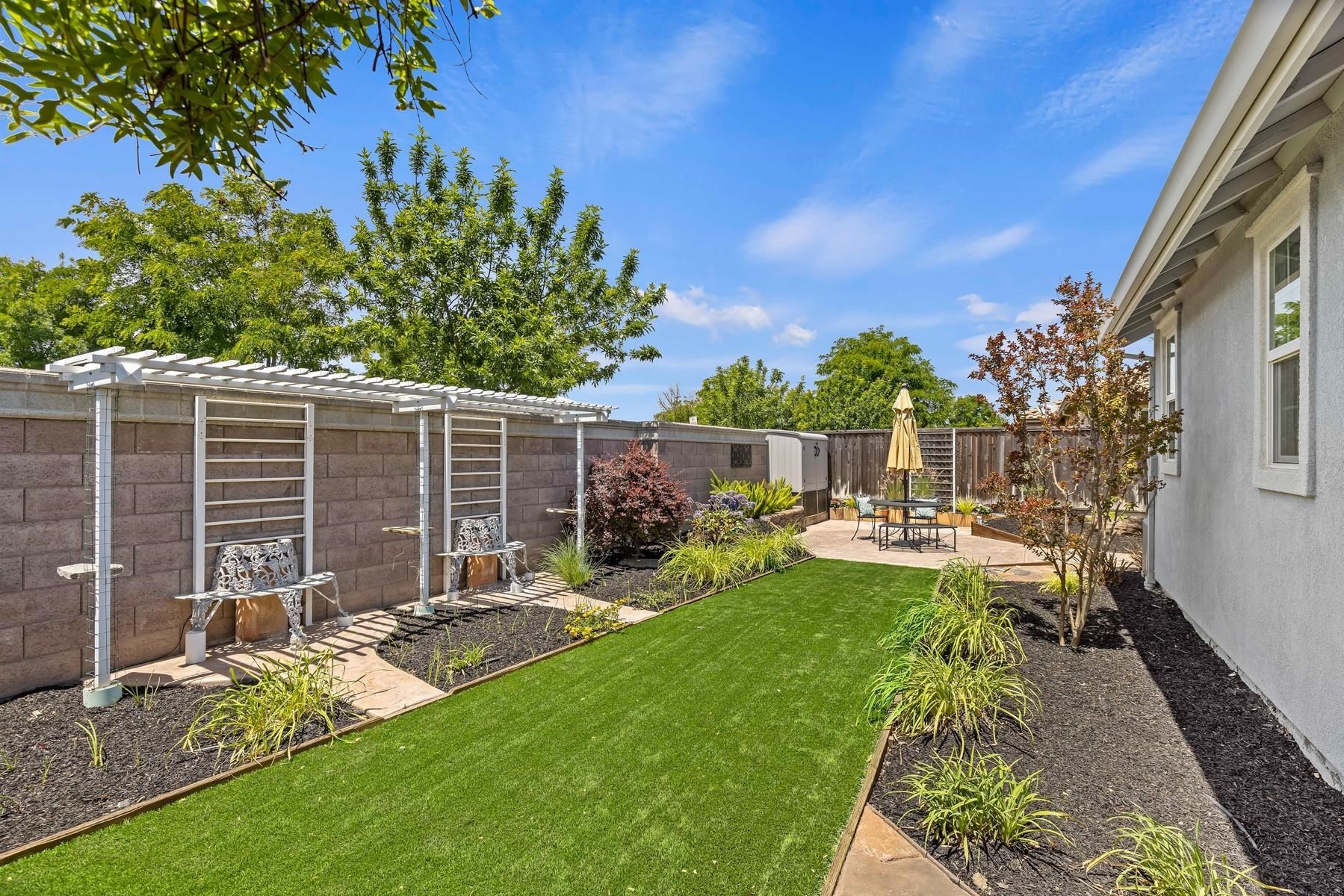 9901 Pyramid Way Discovery Bay, CA 94505 - Photo 45 of 53 a view of backyard with a patio