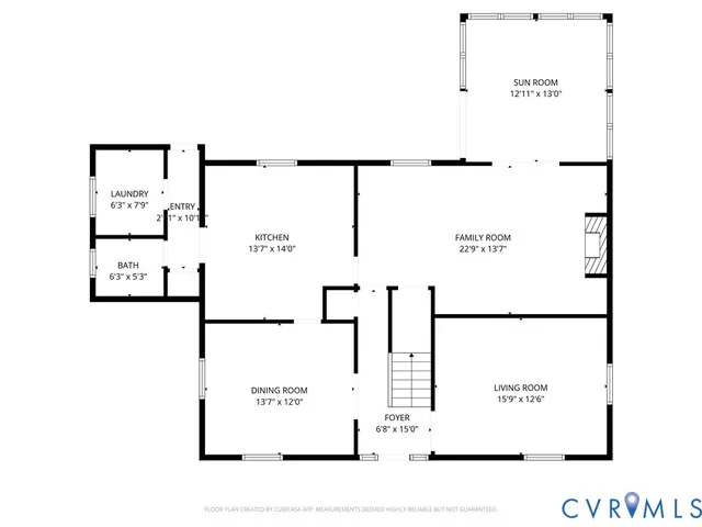 a picture of a floor plan
