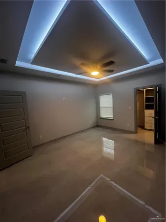 a view of empty room