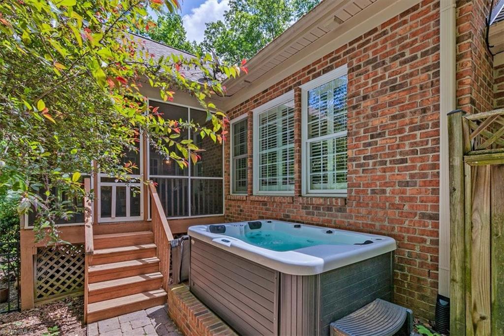 8300 Trottington Road Stokesdale, NC 27357 - Photo 34 of 48 new hot tub