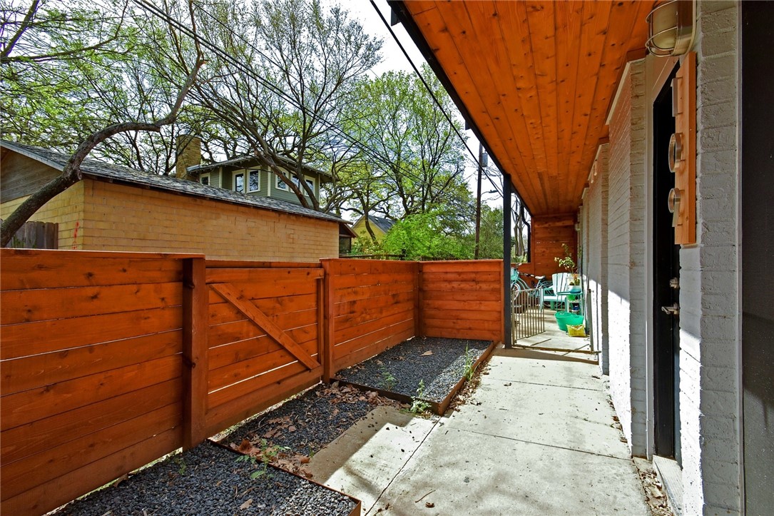 4111 Avenue A, Unit 108 Austin, TX 78751 - Photo 16 of 17 a view of a backyard