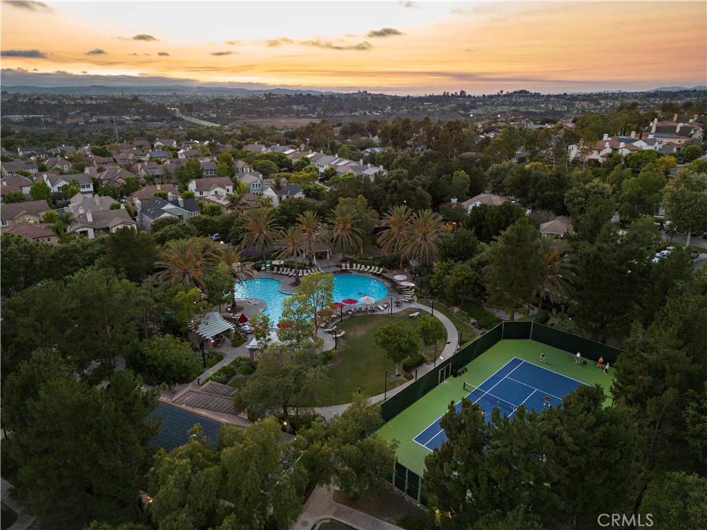 30 Baudin Circle Ladera Ranch, CA 92694 - Photo 72 of 75 an aerial view of residential houses with outdoor space and trees