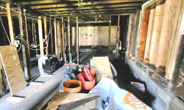 a living room filled with furniture