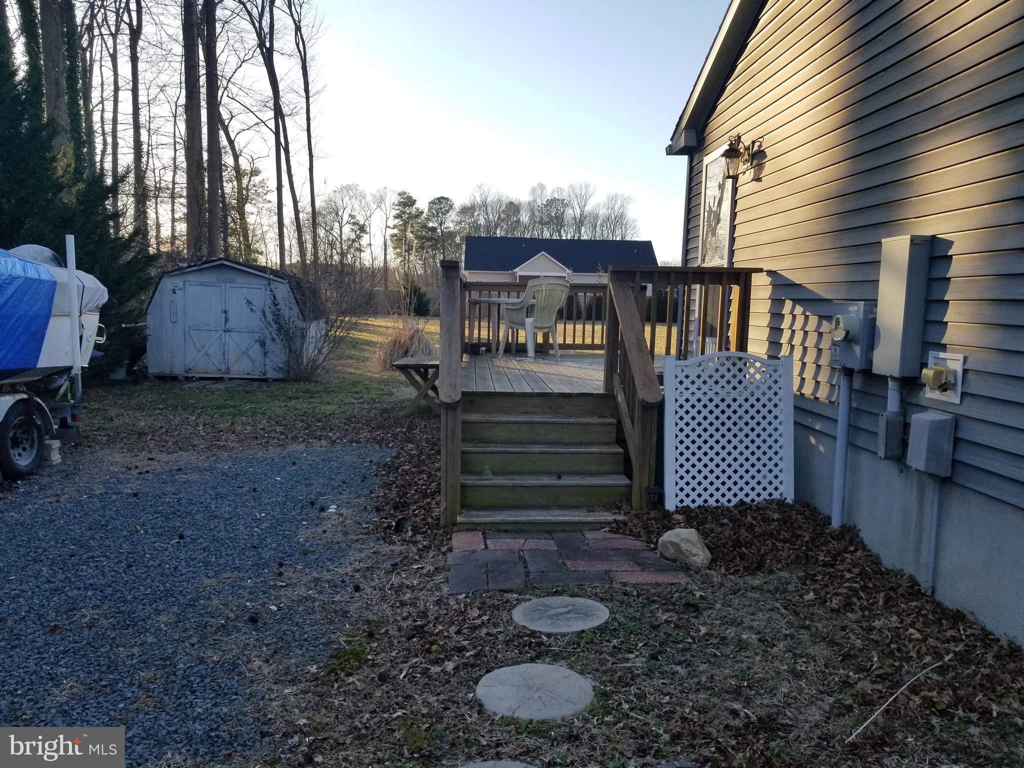 18624 Cool Spring Road Milton, DE 19968 - Photo 46 of 47 Deck, Driveway, Shed